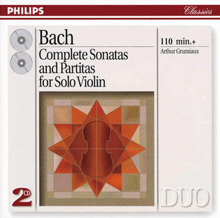 Bach- Complete Sonatas And Partitas For Solo Violin (Arthur Grumiaux, Violin)