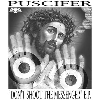 Puscifer- Don't Shoot The Messenger EP (Clear w/ Black Clouds)(Sealed)