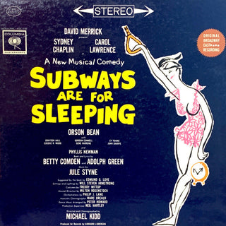 Subways Are For Sleeping Original Broadway Cast Recording (Sealed Inner Sleeve)