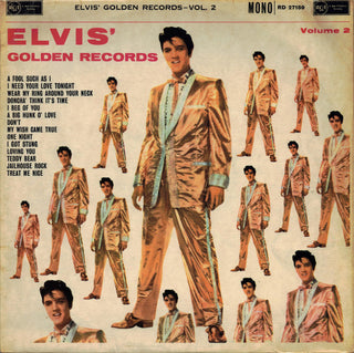 Elvis Presley- Elvis' Golden Records Volume 2 (Mid/Late 1960s UK Reissue)