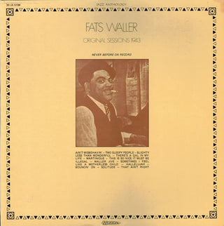 Fats Waller- Original Sessions 1943