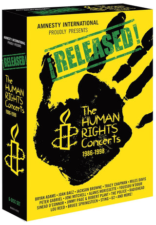 Various- Released! The Human Rights Concerts 1986-1998 (6xDVD)