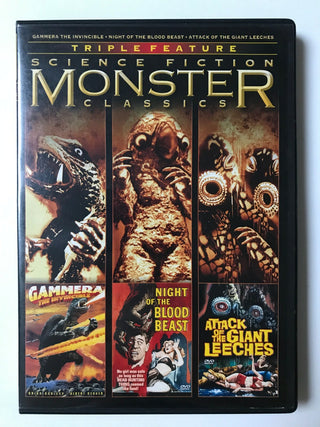 Science Fiction Monster Classics (Gammera: The Invincible/Night Of The Blood Beast/Attack Of The Giant Leeches)