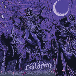 Cauldron- A Reprisal (Transparent Pink W/ White Smoke & Black, White, & Blue Splatter)(Numbered)