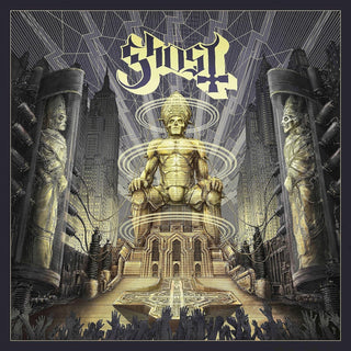 Ghost- Ceremony And Devotion (Yellow W/ Black Smoke)