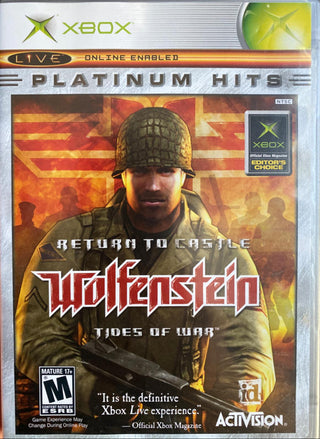 Return To Castle Wolfenstein: Tides Of War (Platinum Hits)