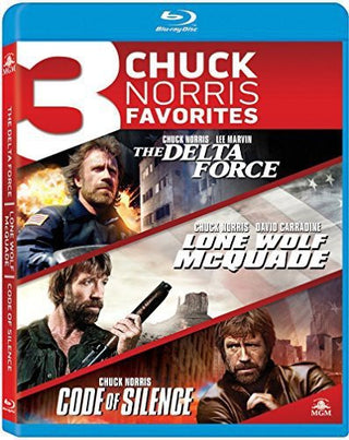 3 Chuck Norris Favorites (Delta Force/Lone Wolf McQuade/Code Of Silence)