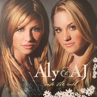 Aly & AJ- Into The Rush (Coke Bottle Clear W/ Yellow Splatter)