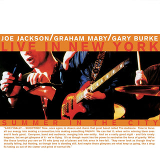 Joe Jackson/Graham Maby/Gary Burke- Summer In The City: Live In New York (SACD)