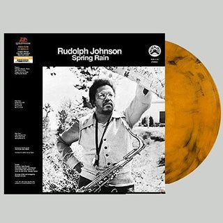 Rudolph Johnson- Spring Rain (Orange W/ Black Swirl)