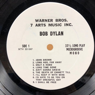 Bob Dylan- Whitmark & Sons Demos (Record VG-/G+. Priced Accordingly)