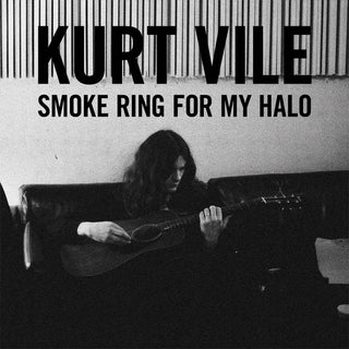 Kurt Vile- Smoke Ring For My Halo (White/Black Split w/Splatter)(VMP Numbered)(Spine Seam Split, Light Surface Wear - Priced Accordingly)