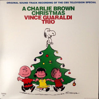 Vince Guaraldi Trio- A Charlie Brown Christmas (Clear W/ White Smoke)