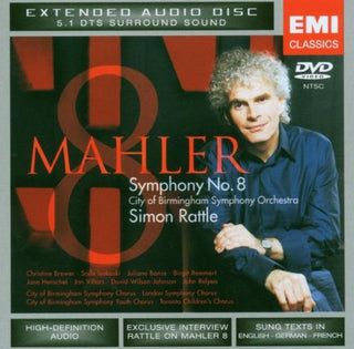 Gustav Mahler- Symphony No. 8 (Simon Rattle, Conductor)(DVD Audio)