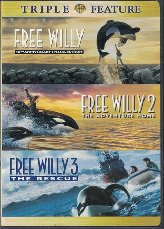 Free Willy: Triple Feature (Free Willy/Free Willy 2/Free Willy 3: The Rescue)