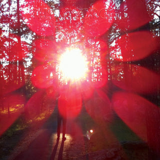 Russian Circles- Empros (Clear W/ Red, Silver, & Magenta Splatter)