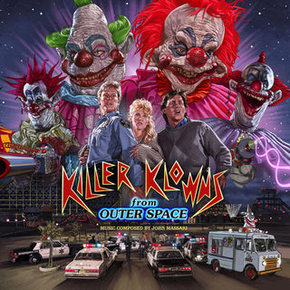 Killer Klowns From Outer Space Soundtrack (Yellow W/ Pink Splatter)(Sealed)