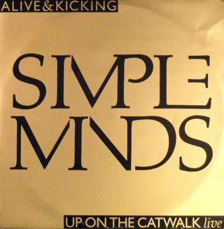 Simple Minds- Alive & Kicking (1985 UK 12" w/ Mirrored Gold Sleeve)