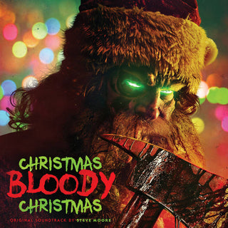 Christmas Bloody Christmas Soundtrack (White w/ Blood Red Pinwheels & Red, Blood Red & Oxblood Splatter)