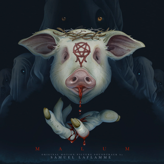 Malum Soundtrack (Clear w/ Black Smoke, Reb Blob, & White Splatter)