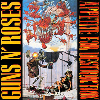 Guns N Roses- Appetite For Destruction (1st Press w/ Uncensored Cover)(Sealed)