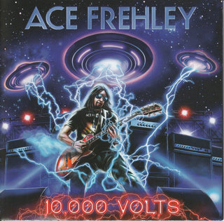 Ace Frehley (Kiss)- 10,000 Volts (Green w/ Black Splatter)