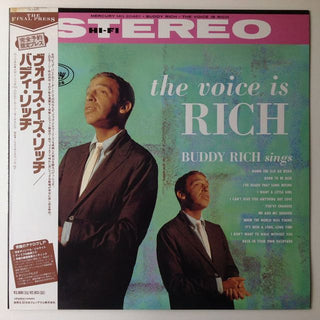 Buddy Rich- The Voice Is Rich (1992 Japanese Reissue w/ OBI & Inserts)