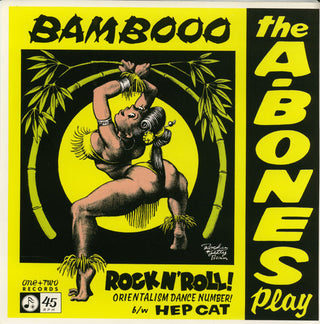 The A-Bones- Play Bamboo Rock 'N Roll (Red Translucent)