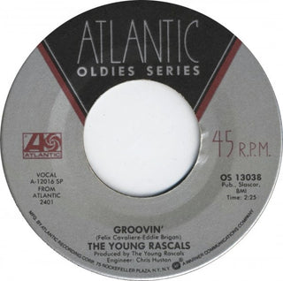 Young Rascals- Groovin'/ I Ain't Gonna Eat My Heart Out Anymore