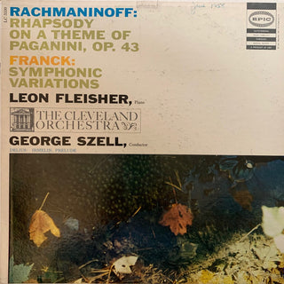 Rachmaninoff/ Franck- Rhapsody On A Theme Of Paganini, Op. 43/ Symphonic Variations (George Szell, Conductor)