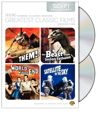 TCM Greatest Classic Films Collection: Sci-Fi Adventures (Them/Beast From 20,000 Fathoms/World Without End/Satellite In The Sky)(Line Through Barcode)(Sealed)