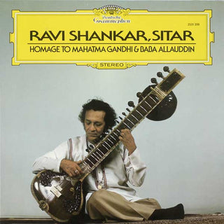 Ravi Shankar- Homage To Mahatma Ghandi & Baba Allauddin (Some Sleeve Staining / Creasing)