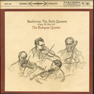 Beethoven- Quartet No. 3 In D Major, Op. 18, No. 3/ Quartet No. 4 In C Minor, Op. 18, No. 4 (The Budapest String Quartet)