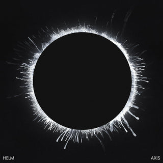 Helm- Axis (Silver In Clear W/ White Splatter)