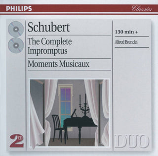 Schubert (Alfred Brendel)- The Complete Impromptus / Moments Musicaux (2CD)