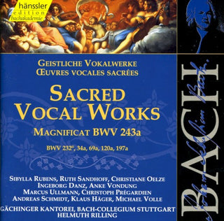 Bach / Gachinger Kantorei / Rilling- Sacred Vocal Music