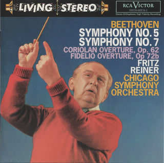 Beethoven (Chicago Symphony Orchestra,Fritz Reiner)- Symphonies no. 5 / Symphony no. 7 / Coriolan Overture, op. 62 / Fidelio Overture, op. 72b