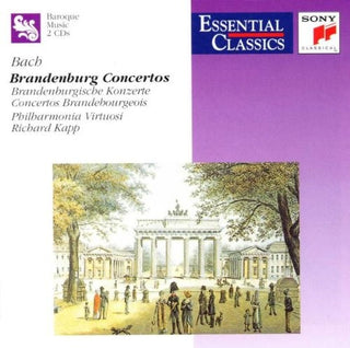 J Bach .S. / Kapp / Philharmonia Virtuosi- Brandenburg Concertos Complete