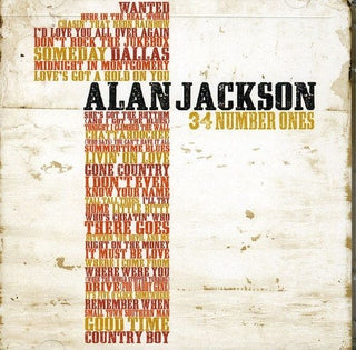 Alan Jackson- 34 Number Ones