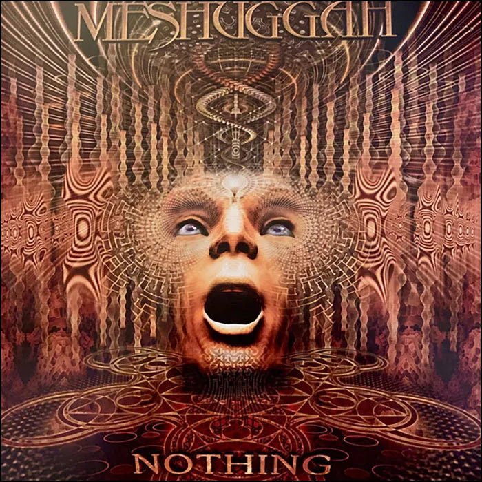 Meshuggah- Nothing (Brown w/Orange Swirl)(Alt Artwork)