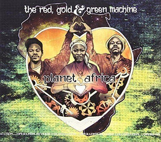 Red, Gold & Green Machine- Planet Africa