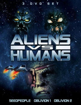 Aliens Vs Humans Three Pack Set