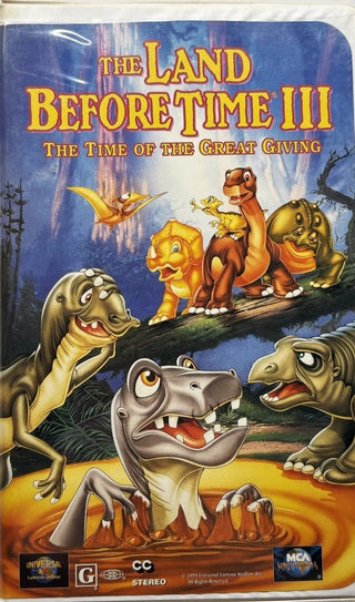 Land Before Time III: The Time Of The Great Giving (Clamshell Case)