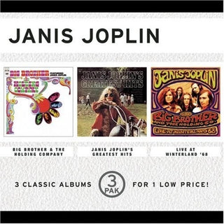Janis Joplin 3x Albums (Big Brother/Greatest HIts/Live At Winterland) (Used CD)