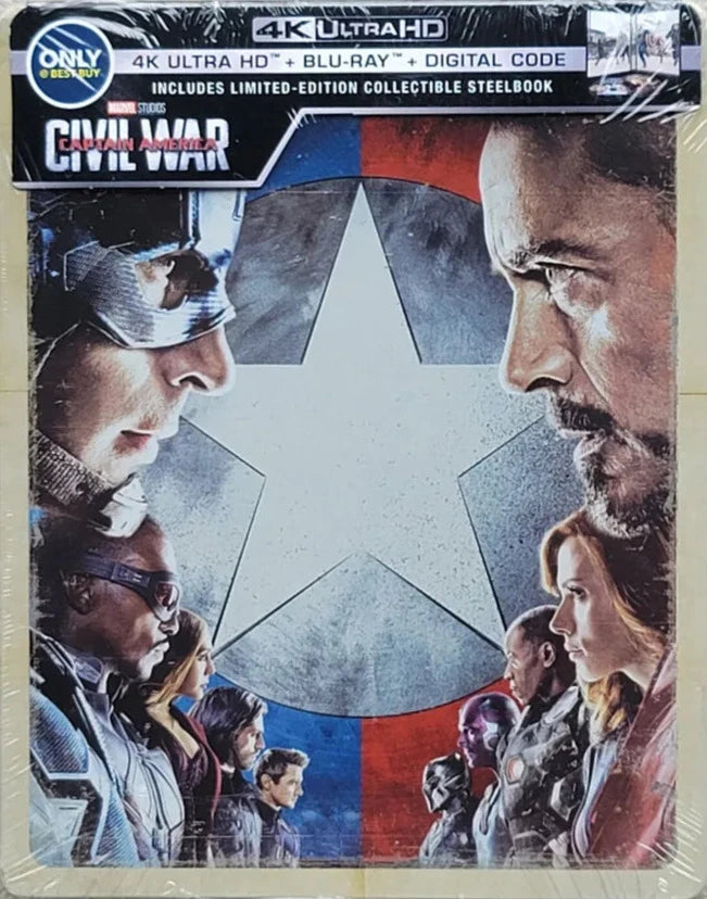Captain American: Civil War (4K)(Steelbook)