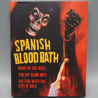 Spanish Blood Bath: Night of the Skull / Violent Blood Bath / The Fish with the Eyes of Gold (w/Slipcover)