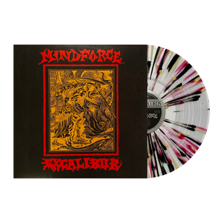 Mindforce- Excalibur (Clear w/Yellow/Red/Black Splatter)