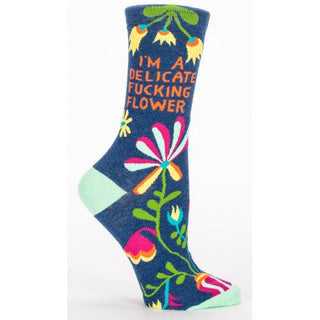 Delicate Fucking Flower - Women's Socks