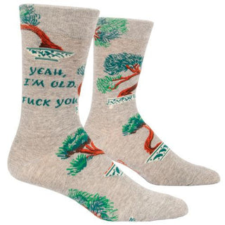 Yeah, I'm Old. Fuck You. - Men's Socks