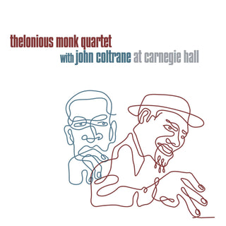 Thelonious Monk Quartet w/ John Coltrane- At Carnegie Hall 2LP (Mono) (Clear Vinyl)